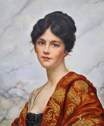 William Clarke Wontner - Esme 50 X 60 Cm HANDMADE Oil ...