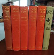 Zane Grey Set of Six of his Novels, 1935-1944, Very Nice ...