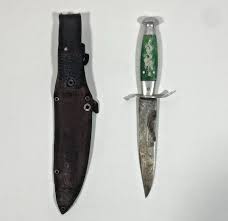 Vintage "Dragon" Fixed Blade Knife -Alum/Lucite Dragon ...