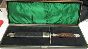 Sold at Auction: Case Bowie Knife Box Marked Wyatt Earp ...