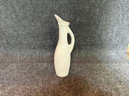 White Milk Glass Cruet or Bud Vase ~ Vintage - Etsy