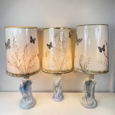 Vintage Van Briggle Pottery Lamp Set, 1960s Rebecca at the ...