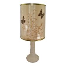 Van Briggle 1940-60s Art Pottery Grapes White Ceramic Lamp ...