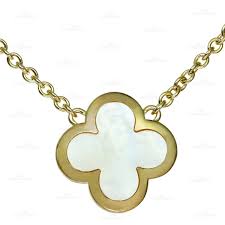 VAN CLEEF & ARPELS Pure Alhambra Yellow Gold Pendant ...