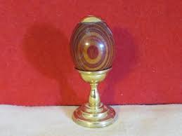 1991 Van Cort Nicholas II Colorful Wood Egg Kaleidoscope ...