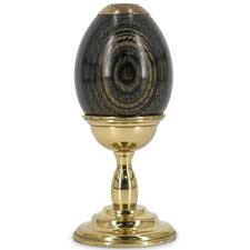 Vintage Van Cort Usa Egg Wooden & Brass Kaleidoscope