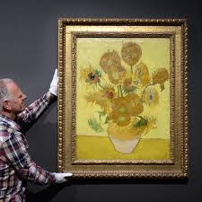 Van Gogh's wilting Sunflowers taken off wall at Amsterdam ...