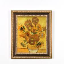 Custom Ornate Golden Solid Wood Canvas Art Oil Painting ...