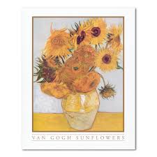 Vincent Van Gogh Sunflowers Floral Wall Picture 8x10 Art ...