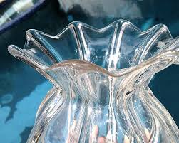Beautiful Antique Ruffled Pittsburgh Flint Glass Ribbed ...
