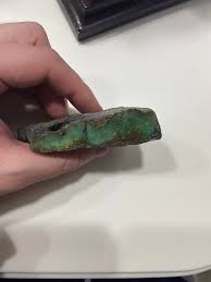 Found this green rock on the beach. Can you help identify? : r/rockhounds