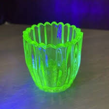 Antique Green Uglass Match Holder/votive Cup | eBay