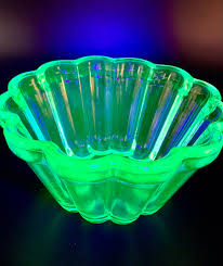 Uranium Glass Light Green Depression Glass Food Jello Hot Kold Mold - Etsy New Zealand