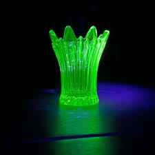 Sowerby Uranium Glass Vase - Art Deco Era Small Yellow Green Glass Flower Vase - Etsy Canada