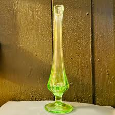 Vintage Uranium Glass Swung Vase for Sale in Redlands, CA ...