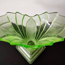 Buy Walther & Söhne 'greta' Uranium Glass Vase (german, Art ...