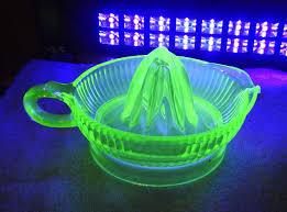 Vintage Vaseline Uranium Green Glass, Juicer | eBay