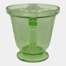 Uranium Green Depression Glass Measuring Cup for sale at ...