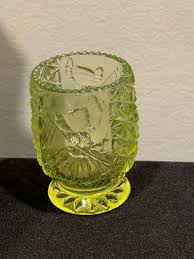 Uranium Glass Vaseline Toothpick | eBay