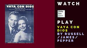 Russell / James / Pepper (arr. Liberace [?]): Vaya con Dios ...