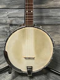 Used Christy 60's Long Neck 5 String Banjo with Hard Shell Case | Reverb Poland