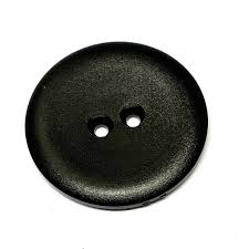 Large Black Resin Buttons: 34mm Coat Fasteners, Set of 5 - Etsy
