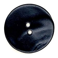 SALE, Large Black Velvet Agoya Shell 1-1/8" 2-hole, Per ...