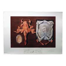 1980s Salvador Dali Les Diners De Gala Authentic Art Hand ...