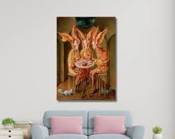Remedios Varo Vegetarian Vampire Canvas,remedios Varo Fine ...