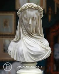 Veiled Vestal. 33 Cm. Handmade. Gift for Women. Gift for Her ...