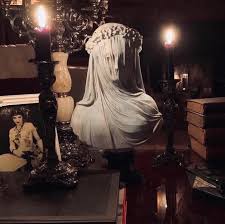 Amazon.com: Veiled Lady Bust Veiled Maiden Bust Sculpture ...