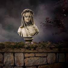 Haunted Female Statue | At Home