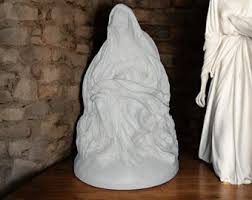 Seated Virgin Mary, Mater Dolorosa Replica - 10 Cm ...