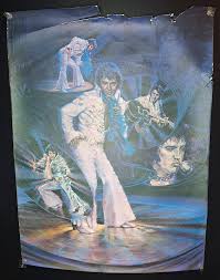 RARE 1978 Danny Berg Signed Elvis Poster Images From Concert ...