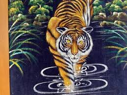 Velvet Panther Painting | eBay