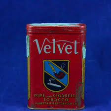 Antique Velvet Pipe & Cigarette Tobacco Tin - Liggett and Myers Tobacco Co - Tin Box - Advertising Tin - Made in USA - Storage Container - Etsy