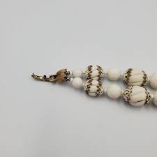 Vintage Vendome Bracelet Beaded Catch Double Strand Faux ...