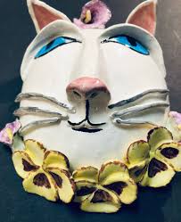 Annabelle the Ragdoll Cat Mask | Handmade | Hand-painted ...