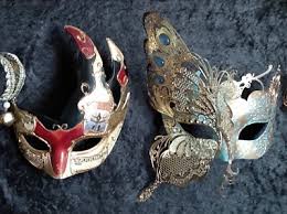 MASQUERADE MASKS 'LIGHTED' WALL DECOR | eBay