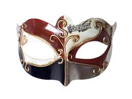 Venetian Eyelet Mask with 3 Color Combination - Mardi Gras ...