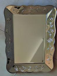 Art Deco Mirror with Ornament Engraving, France, 1940 For Sale at 1stDibs | art deco engraving