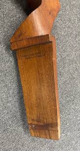 Venetian Abstract Solid Walnut Forcola Sculpture by Giuseppe Carli at 1stDibs | forcola for sale, venetian forcola, venitian forcola