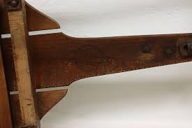 Farmhouse Antique Ash & Iron Flexible Flyer Sled, Allen