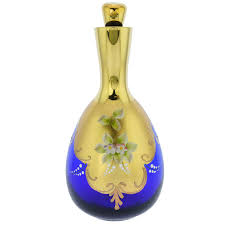 Murano Glass Decanters | Murano Glass Decanter Set With Six ...