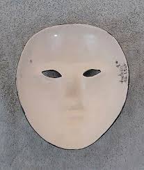 Studio Art Signed 7"x5.5" Mardi Gras Clown Mask Renaissance Porcelain USA | eBay