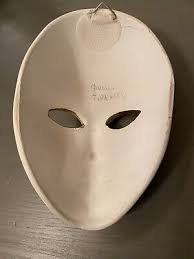 Porclein Mask Vintage 80's | eBay