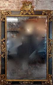 19th Century Monumental Florentine Mirror -gilt & Ebonized Frame - Etsy