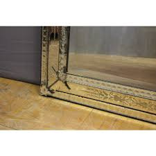 Venetian Mirror with Glazing Beads, Late 19th Century | Chairish