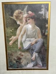 Beautiful Vintage Venus and Cupid by Guillaume Seignac ...