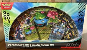 Pokemon Venusaur ex and Blastoise ex Premium Collection ...